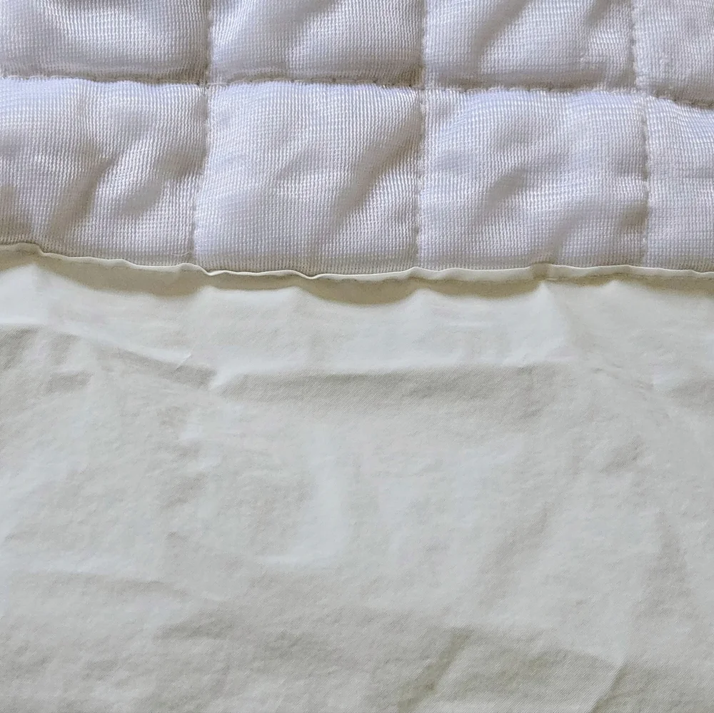 Babies R Us 100% Organic Cotton Quilted Crib Fit Mattress Protector Waterproof